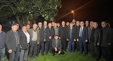 ENGİN ÖZKOÇ VE BAŞKAN BAYRAKTAR'DAN MAHALLE ZİYARETLERİ