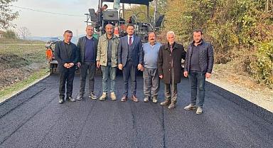 Başkan Baykal'ın asfalt keyfi!