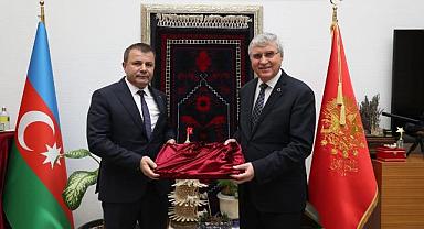 STB 'den Başkan Ekrem Yüce' ye İadei Ziyaret