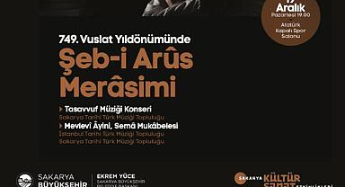 749. Vuslat Yıldönümünde Şeb-i Arus Merasimi Düzenlenecek