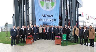 Akyazı İlçe Terminali görkemli bir törenle açıldı