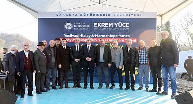 Başkan Yüce Hendek’te Konuştu