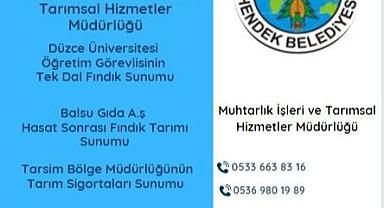 Belediyeden Tarım Çalıştayına Davet