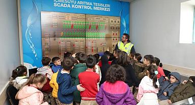 Minik Öğrencilere Suyun Önemi Eğitici Gezi İle Anlatıldı
