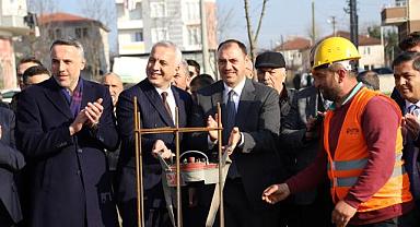 RASİMPAŞA PARK VE 112 ACİL İSTASYONUNUN TEMELİ ATILDI