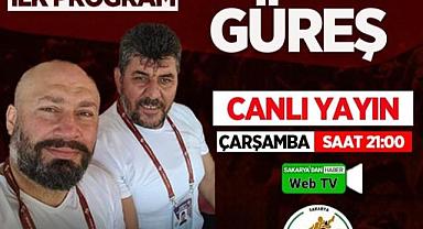 Sadece Güreş programı, bu akşam da dopdolu