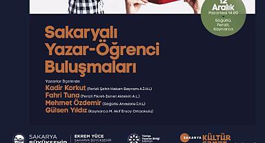 Sakaryalı Yazarlar 3 Farklı İlçede Öğrencilerle Buluşacak