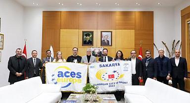 Avrupa Spor Şehri Bayrağı Sakarya’da
