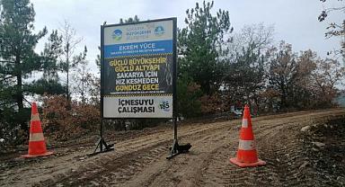 Büyükşehir’den Pamukova Kadıköy Mahallesi’ne İçme Suyu Deposu Ve Yeni Hat