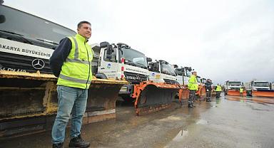 Büyükşehir Karla Mücadele İçin Teyakkuza Geçti