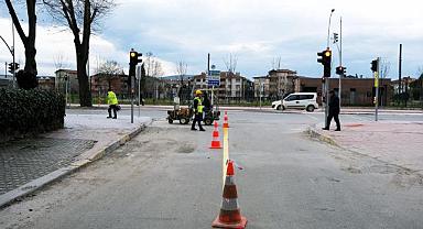 Büyükşehir Yeni Serdivan Kavşağı’nda Yeşil Işığı Yaktı