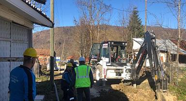 Kamışlı Mahallesi’nin içme suyu altyapısını Büyükşehir yeniliyor