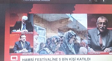 4. DİKMEN HAMSİ FESTİVALİNİ TV264'TE KONUŞTUK