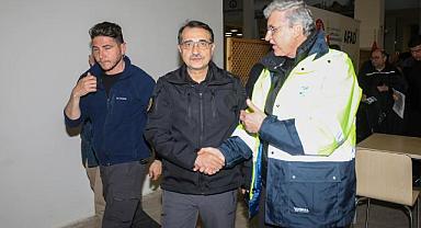 Bakan Dönmez Büyükşehir'in Çalışma Sahasındaydı