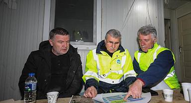 Büyükşehir Depremzedeler İçin Gece-Gündüz Mesaide