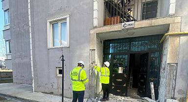 Büyükşehir’in Mühendisleri Hasar Tespit Çalışmaları İçin İskenderun’da