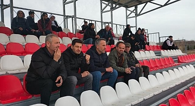 CUMHUR İTTİFAKININ BAŞKANLARI TURNUVAYI İZLEDİ