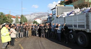 Depremzedeler üşümesin diye seferber oldular
