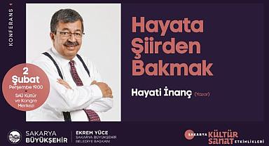 Şubat etkinlikleri Hayati İnanç konferansıyla başlıyor