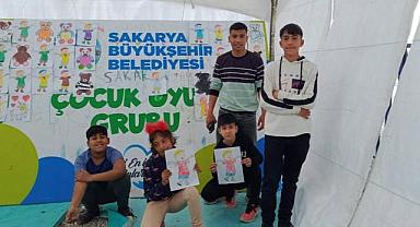 Büyükşehir Diyarbakır’da Deprem Çocuklarının Sevinci Oldu