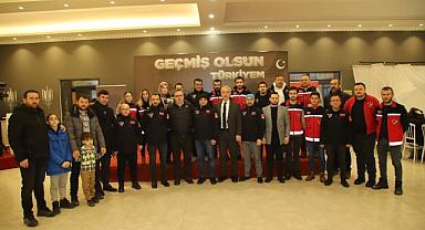 DEPREM KAHRAMANLARINA TEŞEKKÜR