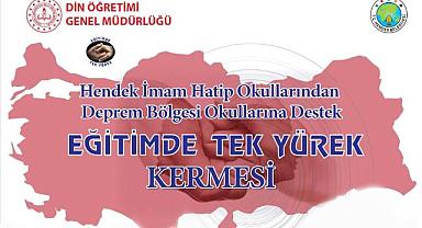HENDEK EĞİTİMDE TEK YÜREK OLUYOR