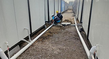 Kardeşlik Kenti'nin altyapı bağlantıları hızla tamamlanıyor