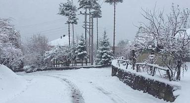 KIŞ GERİ DÖNDÜ. DİKMEN BEYAZA BÜRÜNDÜ!