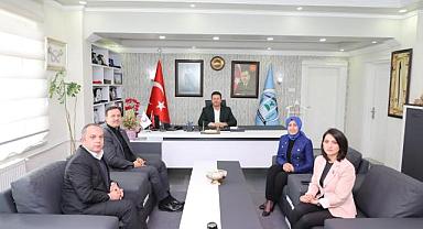 NUR GÜLŞAN PARTİ TEŞKİLATLARI VE BELEDİYELERİ ZİYARET EDİYOR