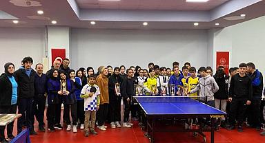 Okul Sporları Masa Tenisi Müsabakaları Sonuçlandı