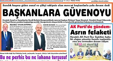 OKUMAYANLAR İÇİN HENDEK GERÇEK HABER'İN ŞUBAT AYI SAYISI