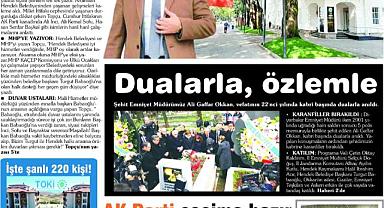 OKUMAYANLAR İÇİN HENDEK GERÇEK HABER OCAK AYI SAYISI!