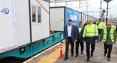Sakarya Kardeşlik Kenti İçin İlk Konteynerler İskenderun’a Yola Çıktı