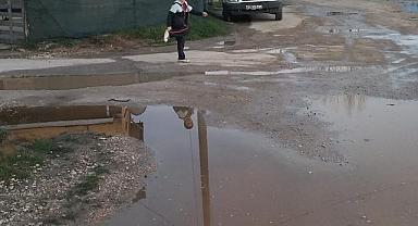 Muhtar İskefiyeli'den SASKİ'ye Sitem!