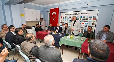 Başkan Yüce: “Ağrılılar eser ve hizmet yolculuğunun devamı için hazır”