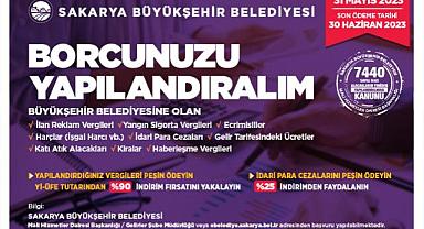 Büyükşehir’de Yapılandırma Başvuruları Başladı