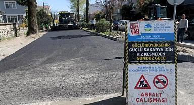 Erenler Zübeyde Hanım Caddesi Bayrama Hazırlanıyor