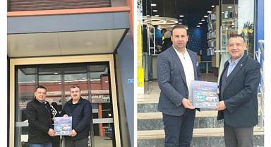 Özcan Nalbant ve Murat Kaya'ya Almanak Ziyareti