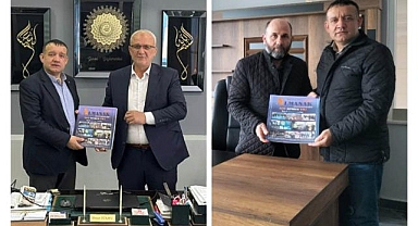 YÜKSEL VE GÜNEY'E ALMANAK ZİYARETİ