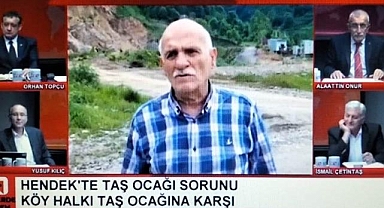 Ali İnci, siyasi gücünü kullanarak, taş ocağını açtı!