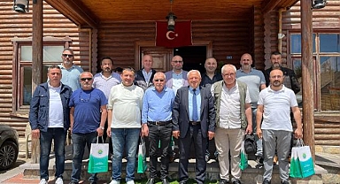 BAŞKAN BAHADIR, GAZETECİLERİN SORULARINI CEVAPLADI!