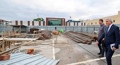 Büyükşehir’in Yeni Tıp Merkezi’nin İnşası Hızla Devam Ediyor