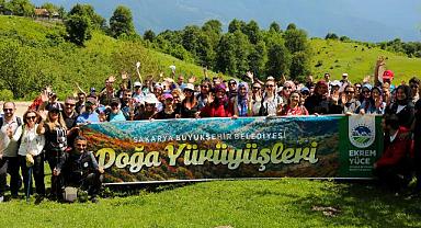 Doğaseverler Akyazı Yörükyeri’nde Yürüdü