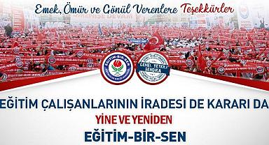 Eğitim-Bir-Sen Yine Açık Ara Yetkili