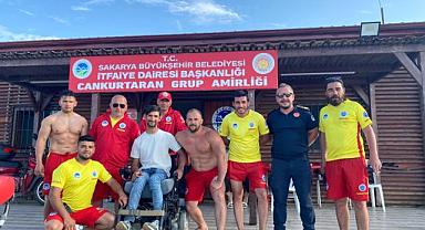 Engelli Medet’in kumsaldaki ATV turu hayali, hayat timiyle gerçeğe dönüştü