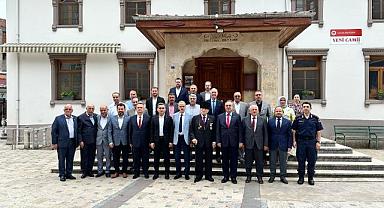 HENDEK'TE İLÇE PROTOKOLÜ BAYRAMLAŞTI!