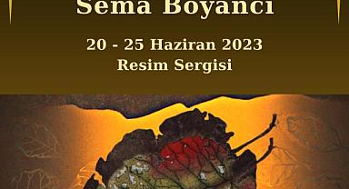 Sema Boyancı Sergisi Kethüda Hüsrev Hamamı’nda Açıldı.
