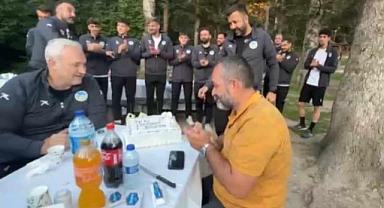 Başkan Ekşi’ye doğum günü sürprizi!