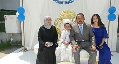 BAŞPEHLİVAN AİLESİNİN YAKIŞIKLI PRENSİ ÇAĞATAY SÜNNET OLDU!