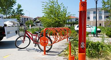 Büyükşehir 40 noktada bisiklet istasyonları kuruyor!